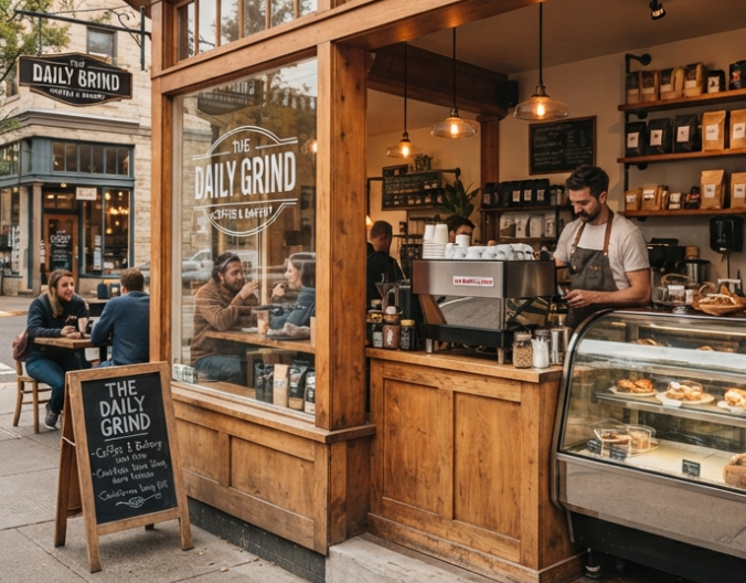 Local coffee shop